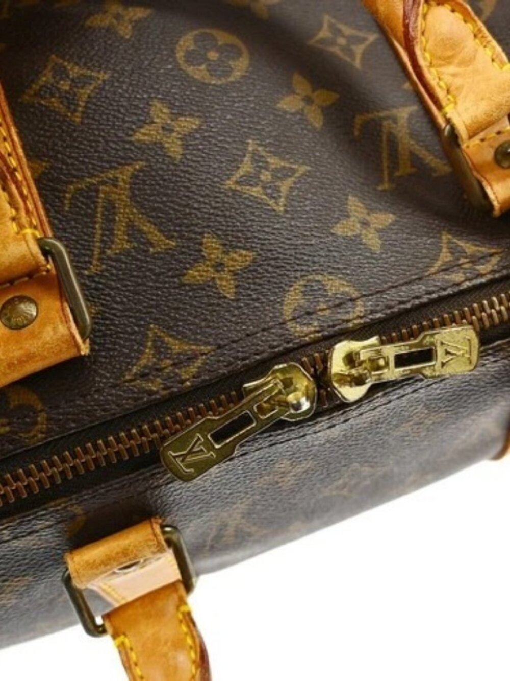BUYIT03 LOUIS VUITTON KEEPALL 50 TRAVEL HANDBAG MONOGRAM M41426 MB0960 YQ07762 - Picture 13 of 16
